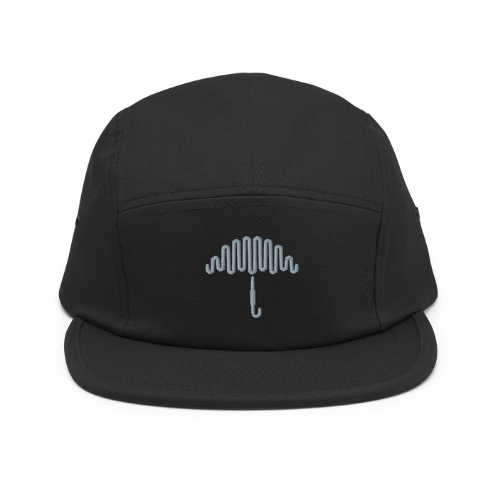Umbrella Union Chimney Chap Charcoal Five Panel Cap