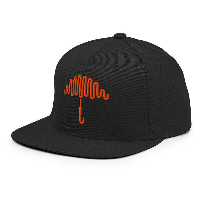 Umbrella Union Ketchup Snapback Hat