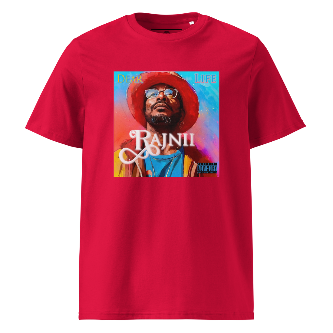 Rajnii Dear Life Cover Unisex Organic Cotton T-Shirt