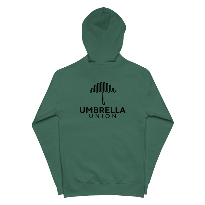 Stormline Umbrella Union Zip Up Hoodie - Alpine Green