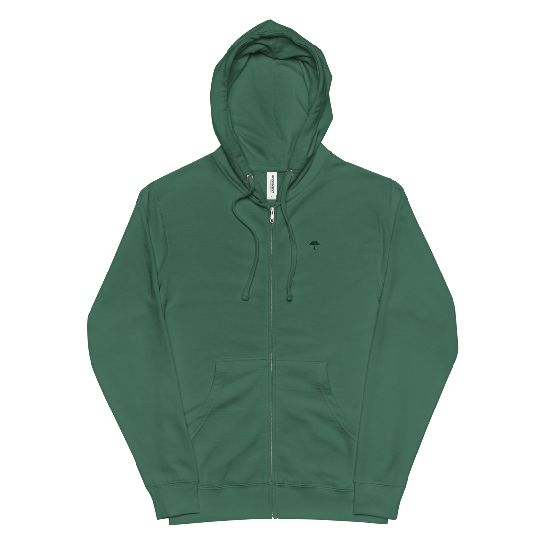 Stormline Umbrella Union Zip Up Hoodie - Alpine Green
