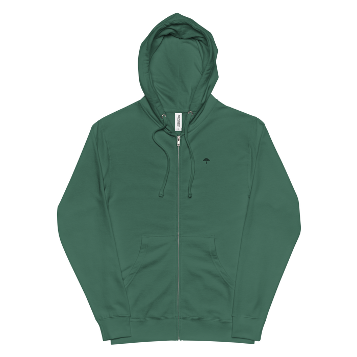 Stormline Umbrella Union Zip Up Hoodie - Alpine Green