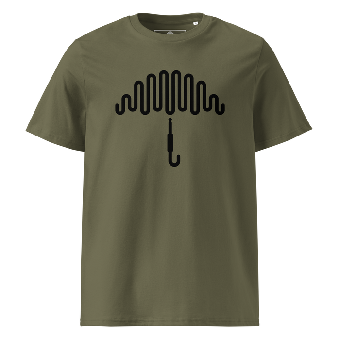 The Umbrella Union Sovereign Tee - Army Green Organic Cotton T-Shirt