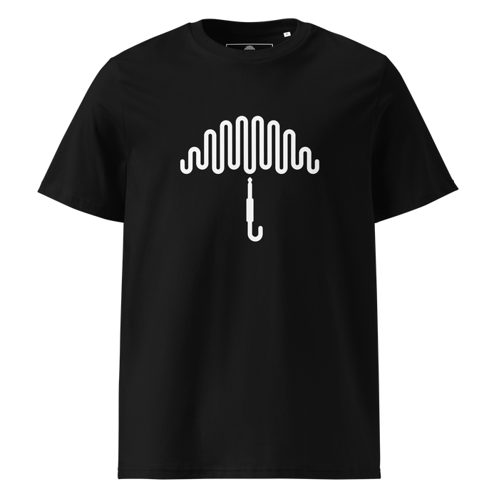 Alpine Crest Black Organic Cotton T-Shirt