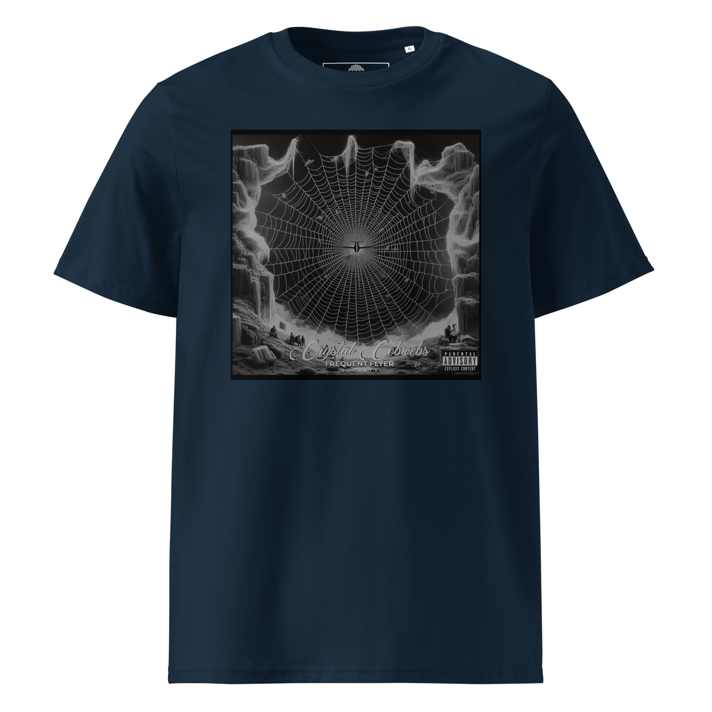 Frequent Flyer Society Crystal Cobwebs Organic Cotton T-Shirt