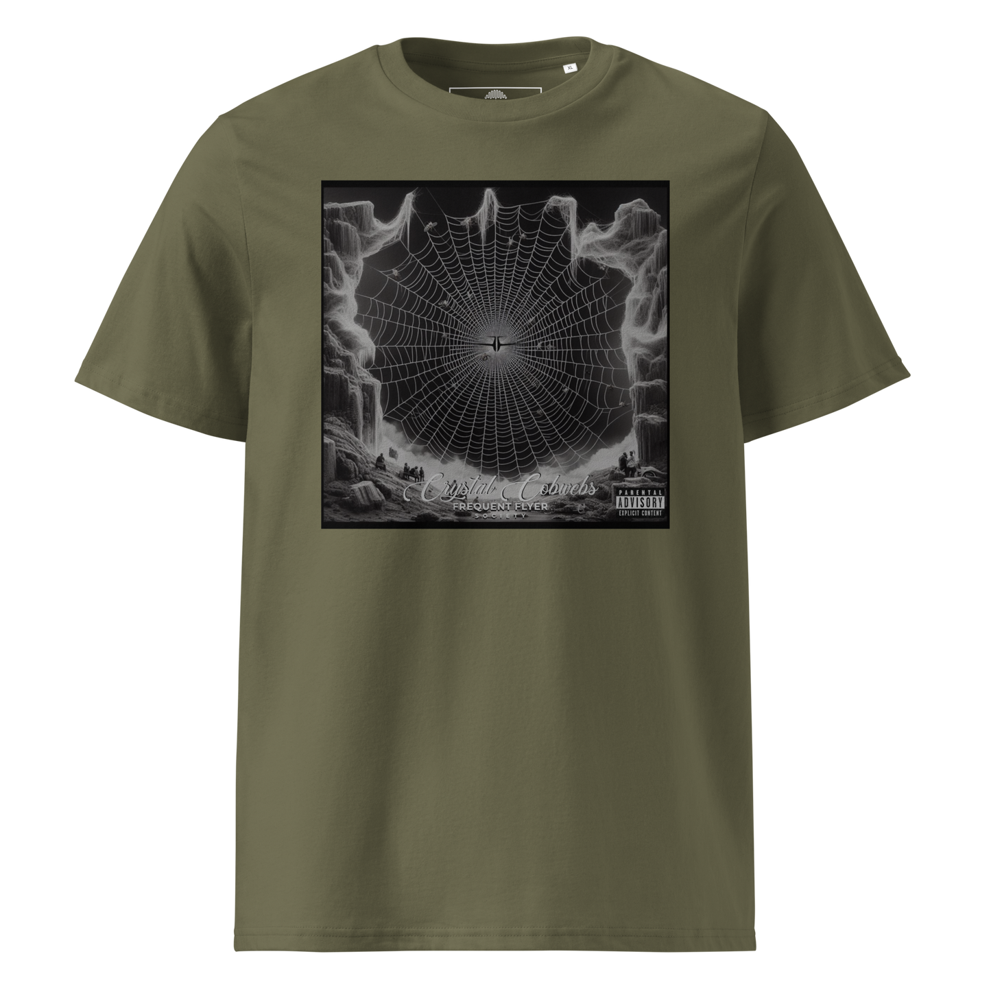 Frequent Flyer Society Crystal Cobwebs Organic Cotton T-Shirt