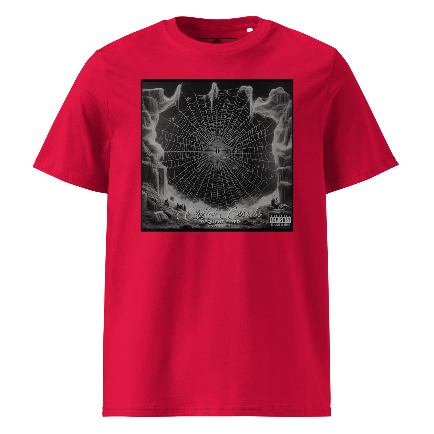 Frequent Flyer Society Crystal Cobwebs Organic Cotton T-Shirt