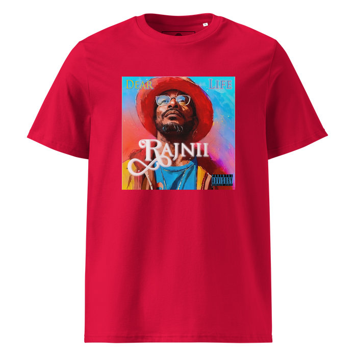 Rajnii Dear Life Cover Unisex Organic Cotton T-Shirt