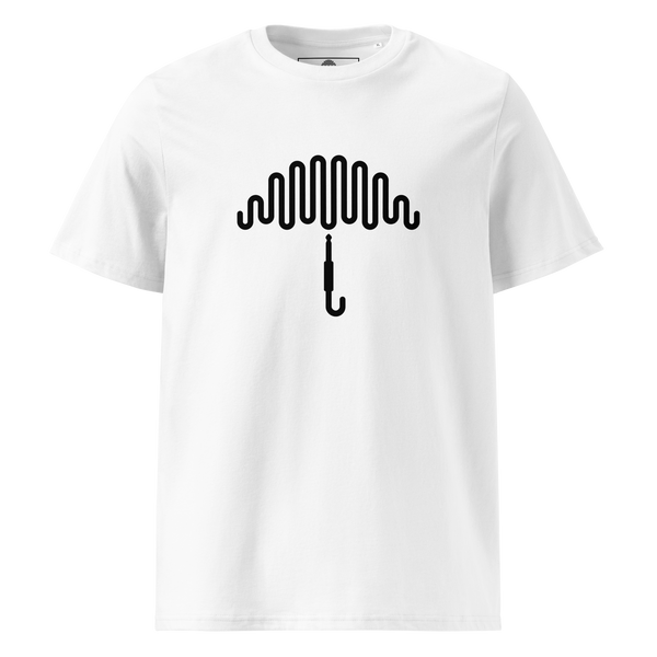 Anthracite Crest Organic Cotton T-Shirt