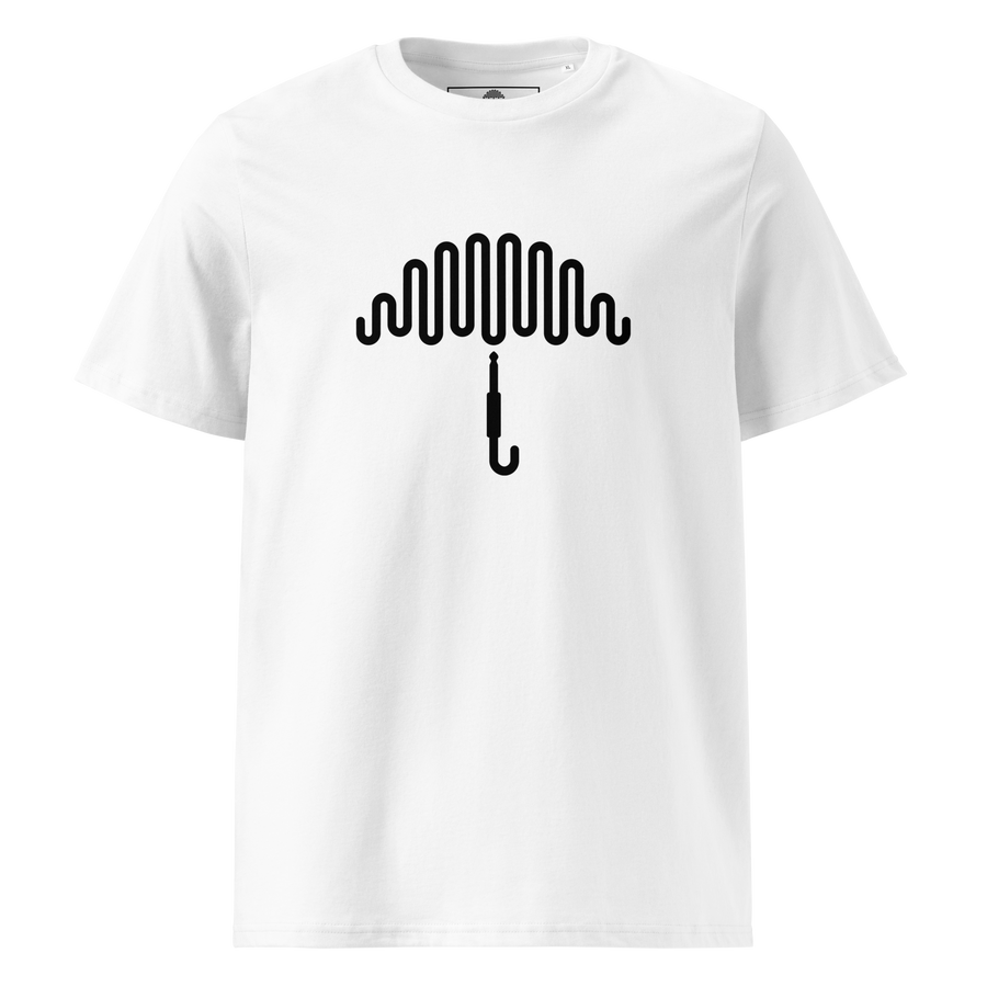 Anthracite Crest Organic Cotton T-Shirt