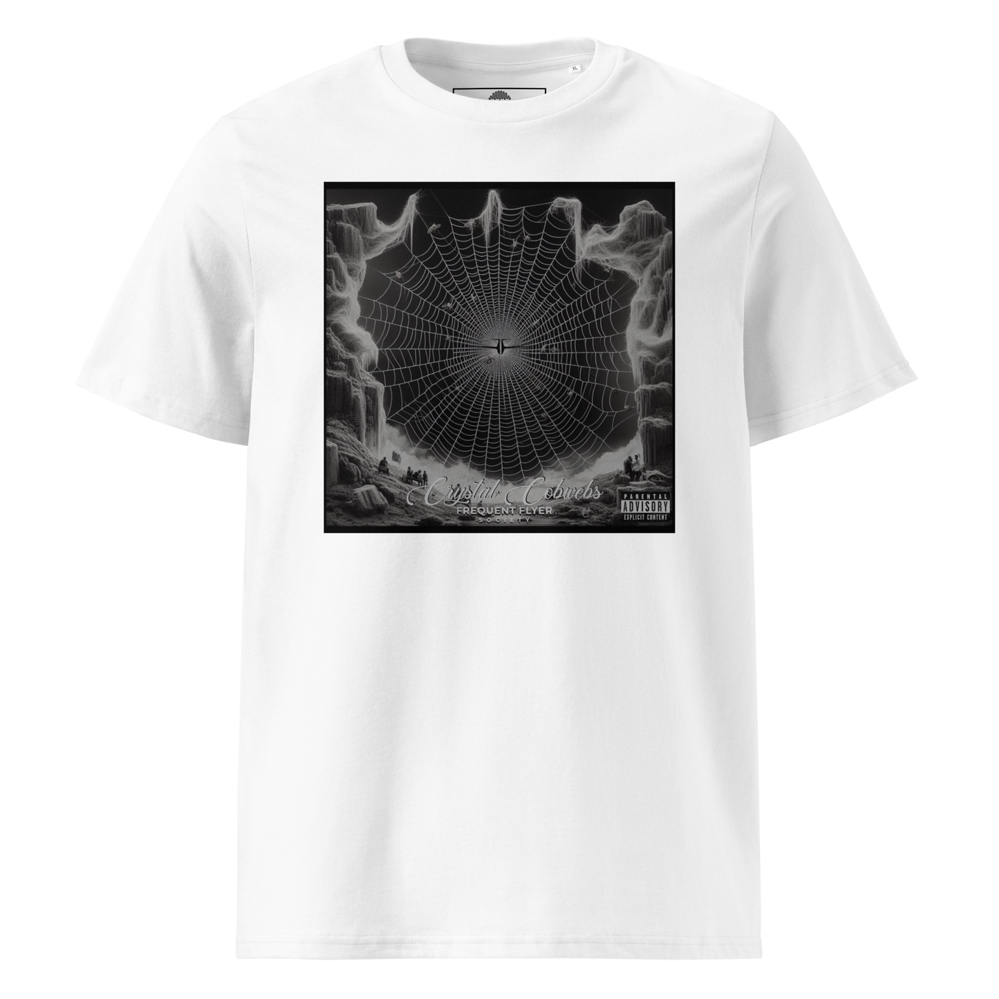 Frequent Flyer Society Crystal Cobwebs Organic Cotton T-Shirt