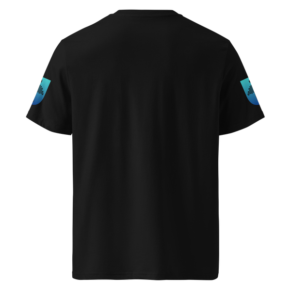 Unisex organic ribbed neck t-shirt