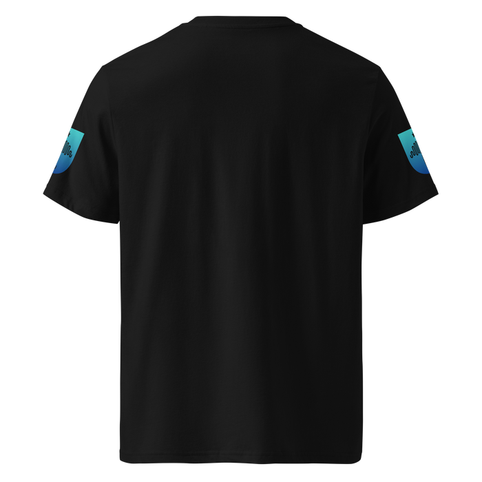 Unisex organic ribbed neck t-shirt
