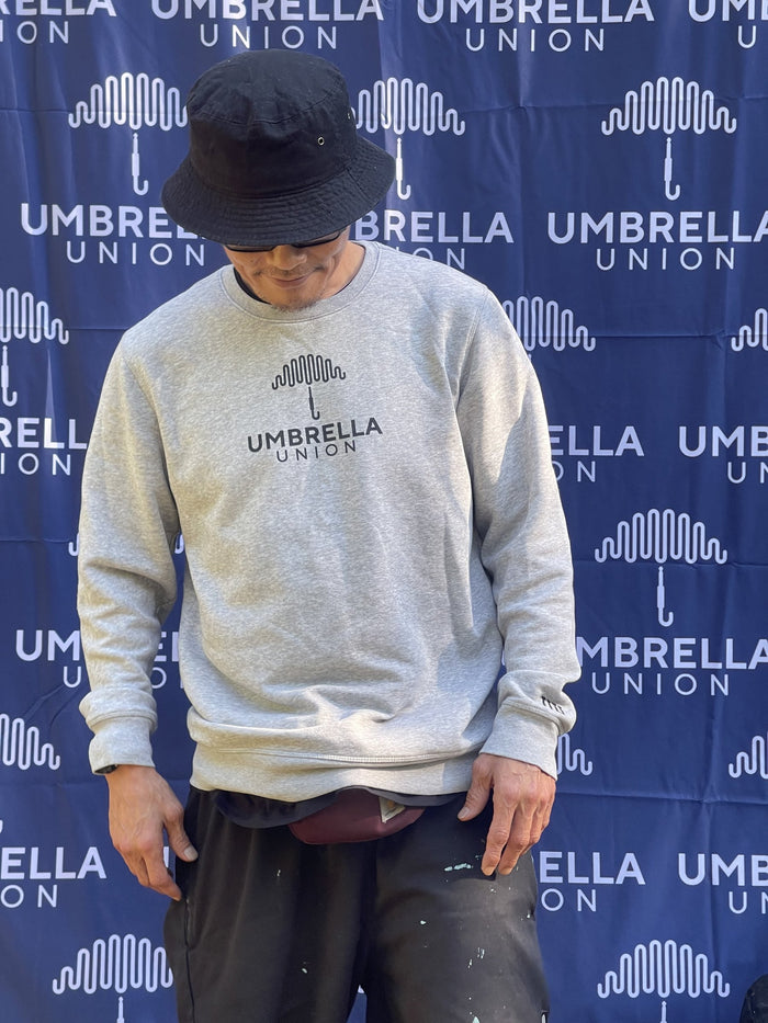 Umbrella Union Garage Guy Grey Organic Mid-Weight Sweatshirt